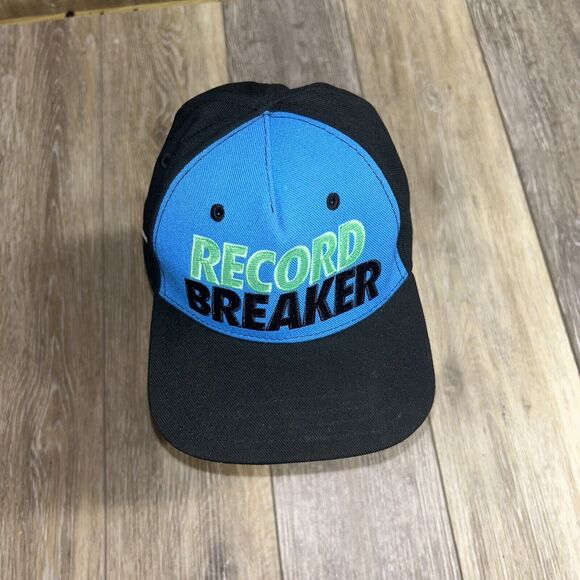 Nike Youth Kids Toddler Snapback Hat Cap Black Blue Record Breaker Nike True - Picture 2 of 7